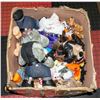 Image 1 : BOX OF VINTAGE STUFFIES INCLUDES HARLEY DAVIDSON