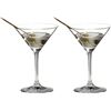 Image 1 : NEW WITH BOX 2 PACK OF RIEDEL MARTINI GLASSES