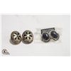 Image 1 : 2 PAIRS OF 925 SILVER ESTATE EARRINGS