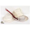 Image 1 : BOX OF 3 VINTAGE WOMENS HATS