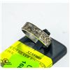 Image 1 : MENS 925 SILVER RING SIZE 11 ON RING HOLDER
