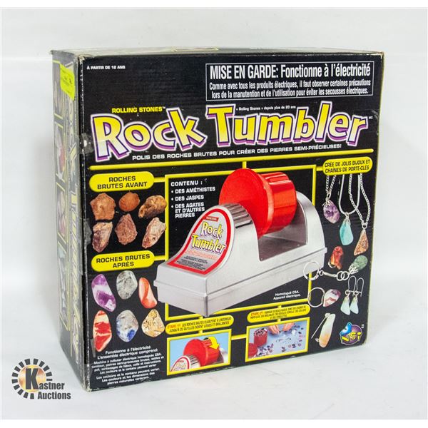 ROCK TUMBLER WORKING