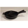 Image 1 : ESTATE CAST IRON FRY PANS TOGETHER-ESTATE