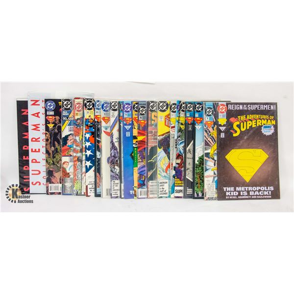 FLAT OF VINTAGE DC COMICS