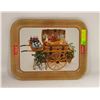 Image 1 : REPRO 1958 COCA-COLA PICNIC CART SERVING TRAY