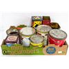 Image 1 : FLAT OF VINTAGE COLLECTIBLE TINS