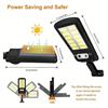Image 1 : 12 GRID LED LIGHT WATERPROOF SOLAR STREET LIGHT