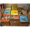 Image 1 : PALLET OF RECORDS INCLUDES ROCK, POP, COUNTRY &
