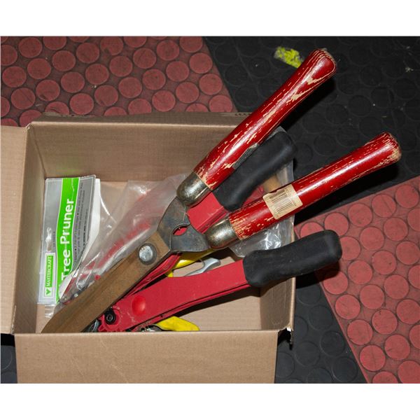 VARIETY OF PRUNING TOOLS