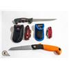 Image 1 : BOX W/ LEE VALLEY GAME SAW, SHIMANO