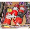 Image 1 : LOT OF 3 FIRE EXTINGUISHERS **SHIPPING NOT