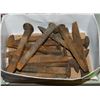 Image 1 : FLAT OF 6.5 INCHES RAILWAY SPIKES