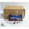 Image 1 : UVEX SAFETY GLASSES - S250x - QTY: 10 (NEW)