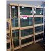 Image 2 : LARGE LOT OF 6 ASSORTED WINDOWS 4 DIFFERENT SIZES