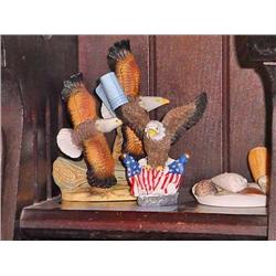Two Eagles Figure/Shells