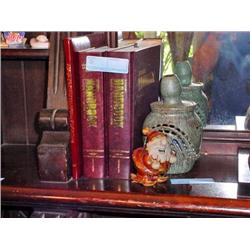 Three Books/Santle Claus/Candle Votive