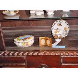 Porcelain on Bottom Shelf