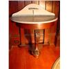 Image 1 : Half Moon Marble Top Hall Table