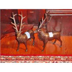 Two Reindeer Bronzes