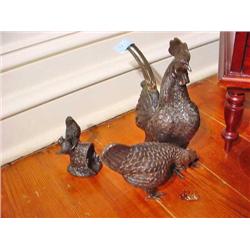 Two Chicken Bronzes