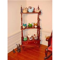 Mahogany Shelving Stand