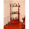 Image 1 : Mahogany Shelving Stand