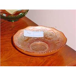 Fenton Dragon & Lotus Marigold Bowl