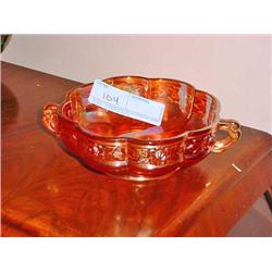 Banded Rose Marigold Bowl