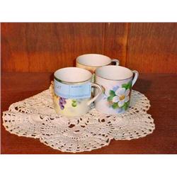 Three Lefton China Cups