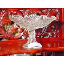 Raised Crystal Fluted Dish