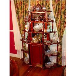 Tiered Shelving Unit