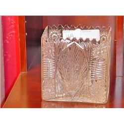 Cut Glass Planter #191