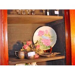 HP Plate 1953/Silver Plate Items/Contents of Shelf