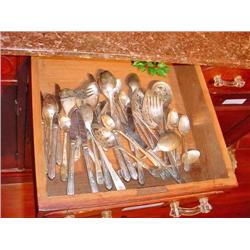Drawer of Silverware
