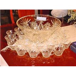 Punch Bowl & Cups
