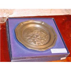 Battle Bunker Hill 1775 Pewter Plate