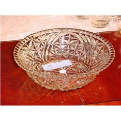 Pressed Glass Bowl #192