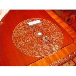 Glass Sewing Platter #196