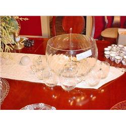 Punch Bowl/Cup/Ladel