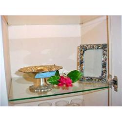 Picture Frame/Silver Serving Tray