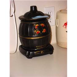McCoy Pot Belly Stove Cookie Jar