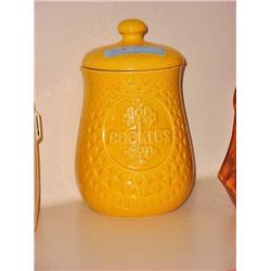 McCoy Yellow Peanut Cookie Jar