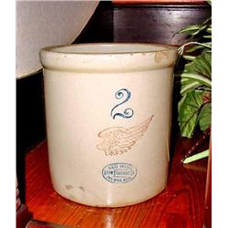 Red Wing 2 gal Crock