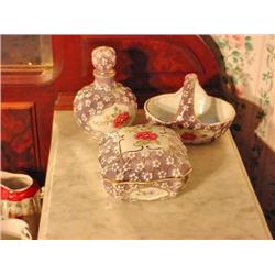 KPM Three piece Dresser Set