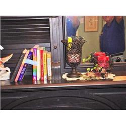 Books/Candleholders