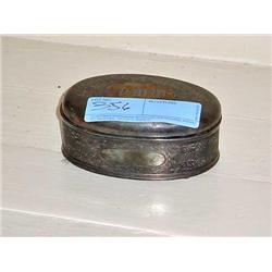 Eureka Silver Plate Jewelry Box