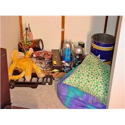 Misc. Items in Corner