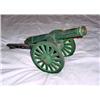 Image 1 : Green Cast Iron Cannon