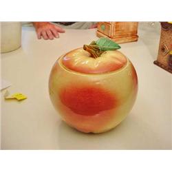 McCoy Apple Unmarked (Chipped) Cookie Jar