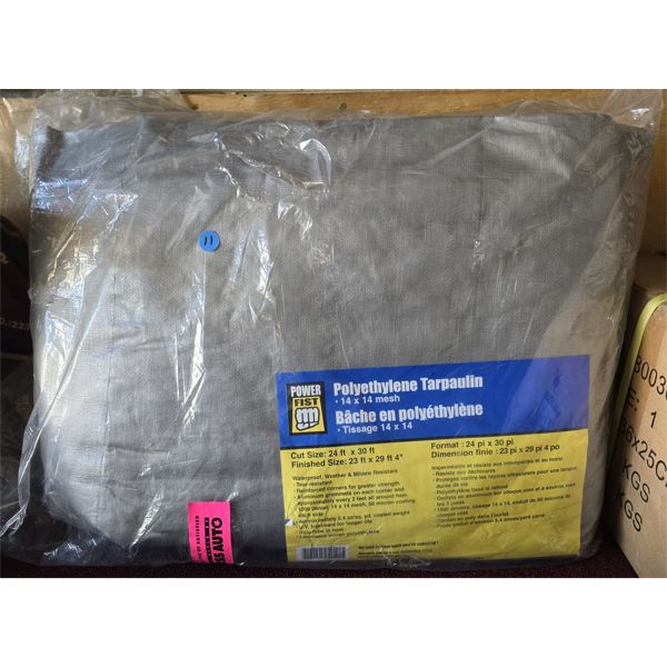 NEW POLYETHYLENE TARPAULIN 14X14